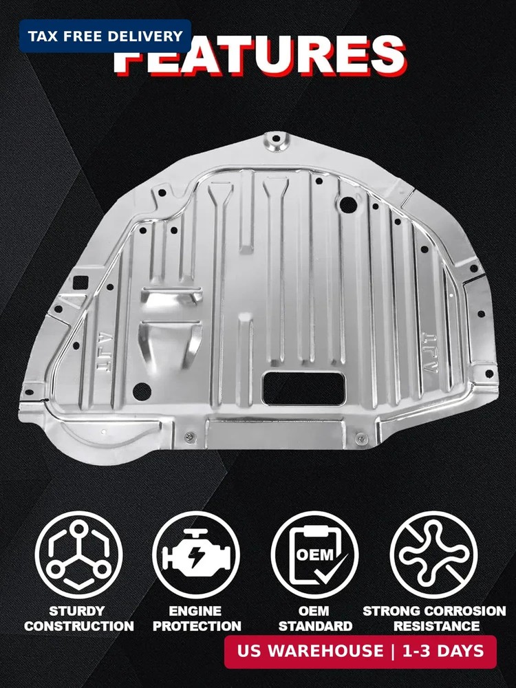 Engine Splash Shield Guard Compatible with CRV 2017-2022, Under Engine Cover Lid