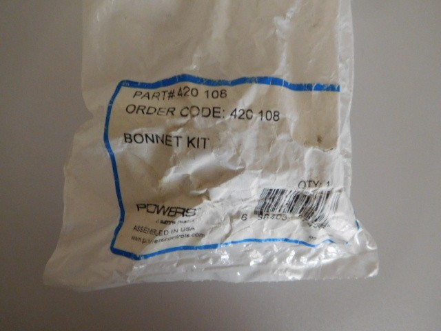 POWERS BONNET KIT PART# 420 108