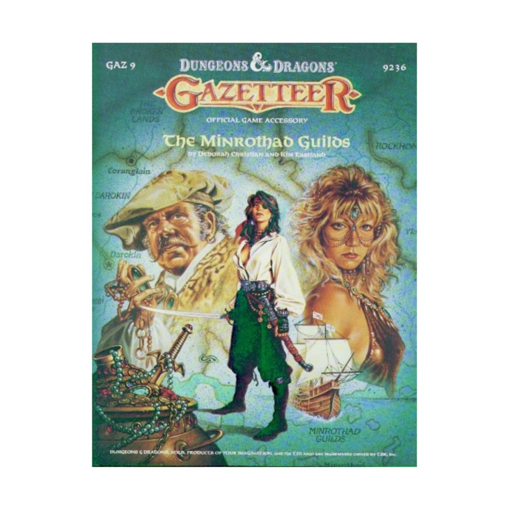 TSR Basic D&D Minrothad Guilds VG+