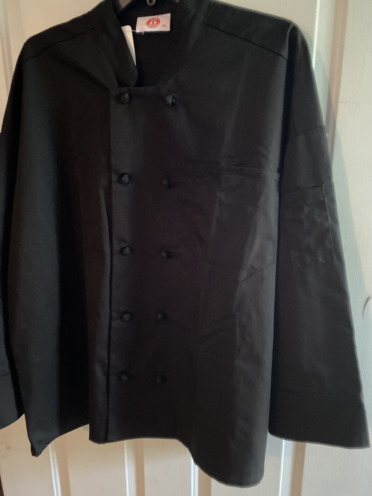 350 Chef Apparel Jacket 3XL Black