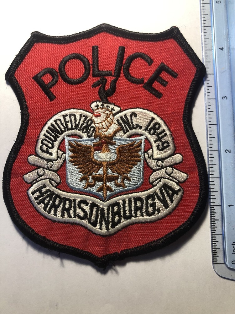 Harrisonburg Virginia Police Patch
