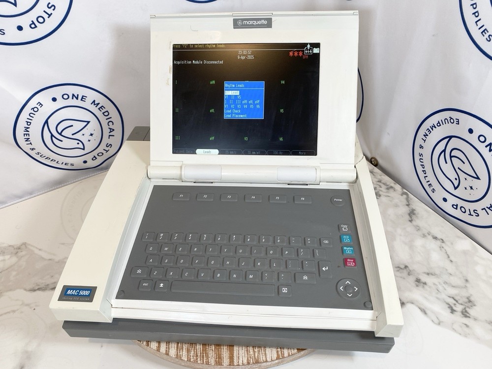 GE MAC 5000 Electrocardiograph EKG Machine / Power Test Only