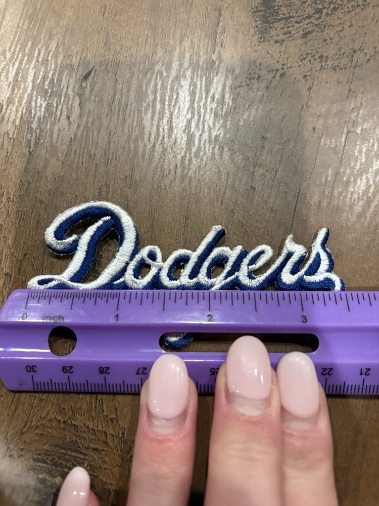 Vtg LA DODGERS EMBROIDERED PATCH MLB BASEBALL