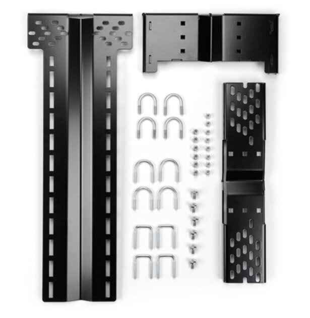 Warn 91810 Snow Plow Mount Black