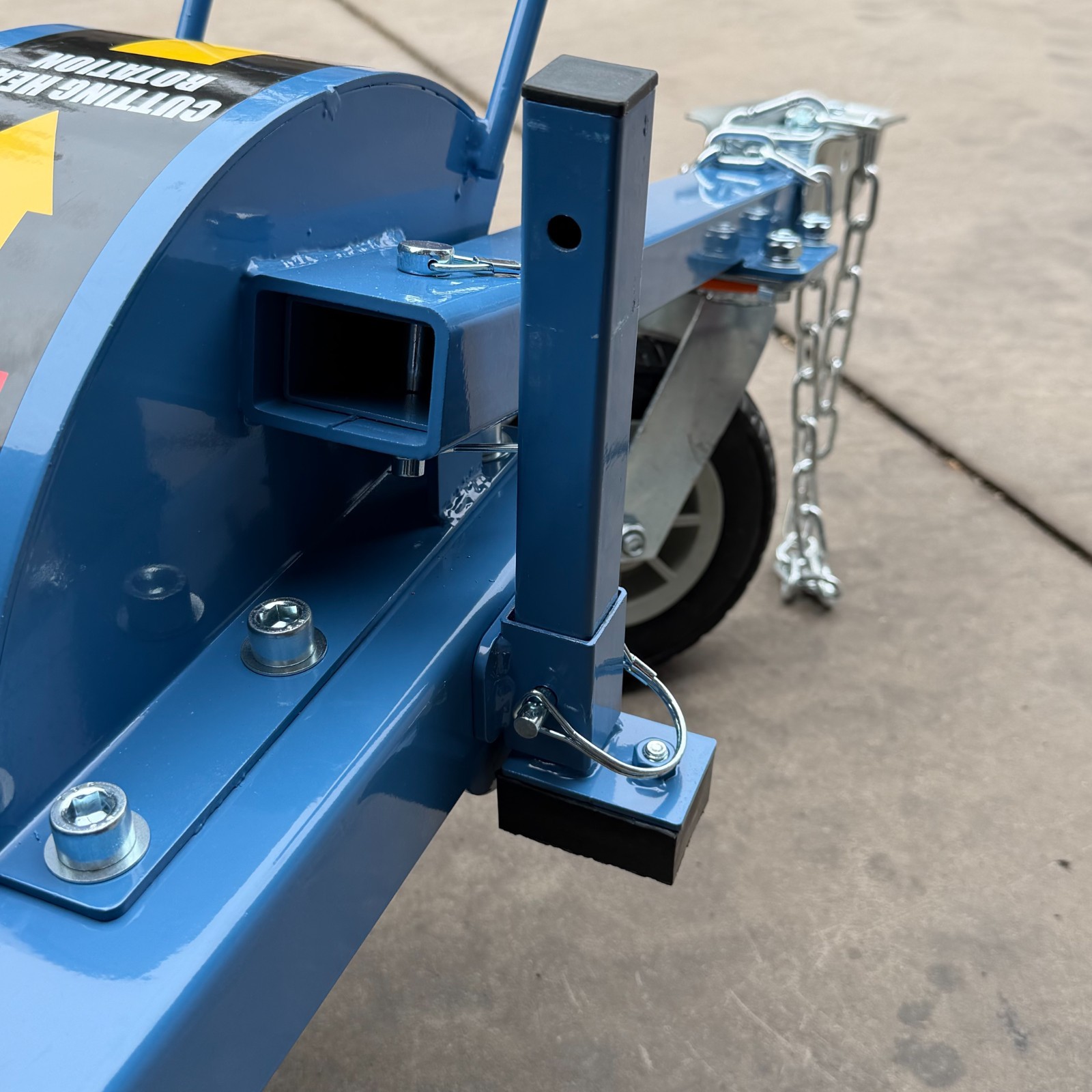 15HP Stump Grinder, 420cc 15'' Cutting Height/10'' Cutting Depth, Electric Start