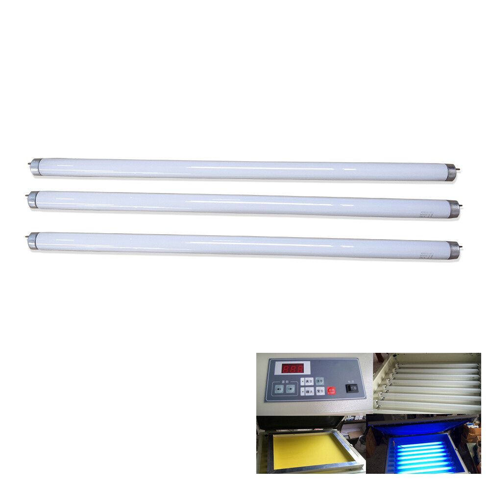 3pcs Replacement Bulbs for 20'' X 24'' Vacuum UV Exposure Unit Printing Machine