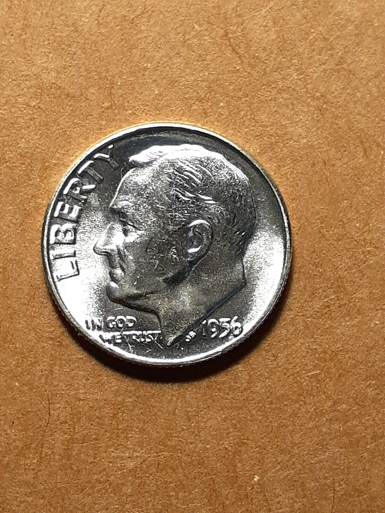 1956 ROOSEVELT DIME