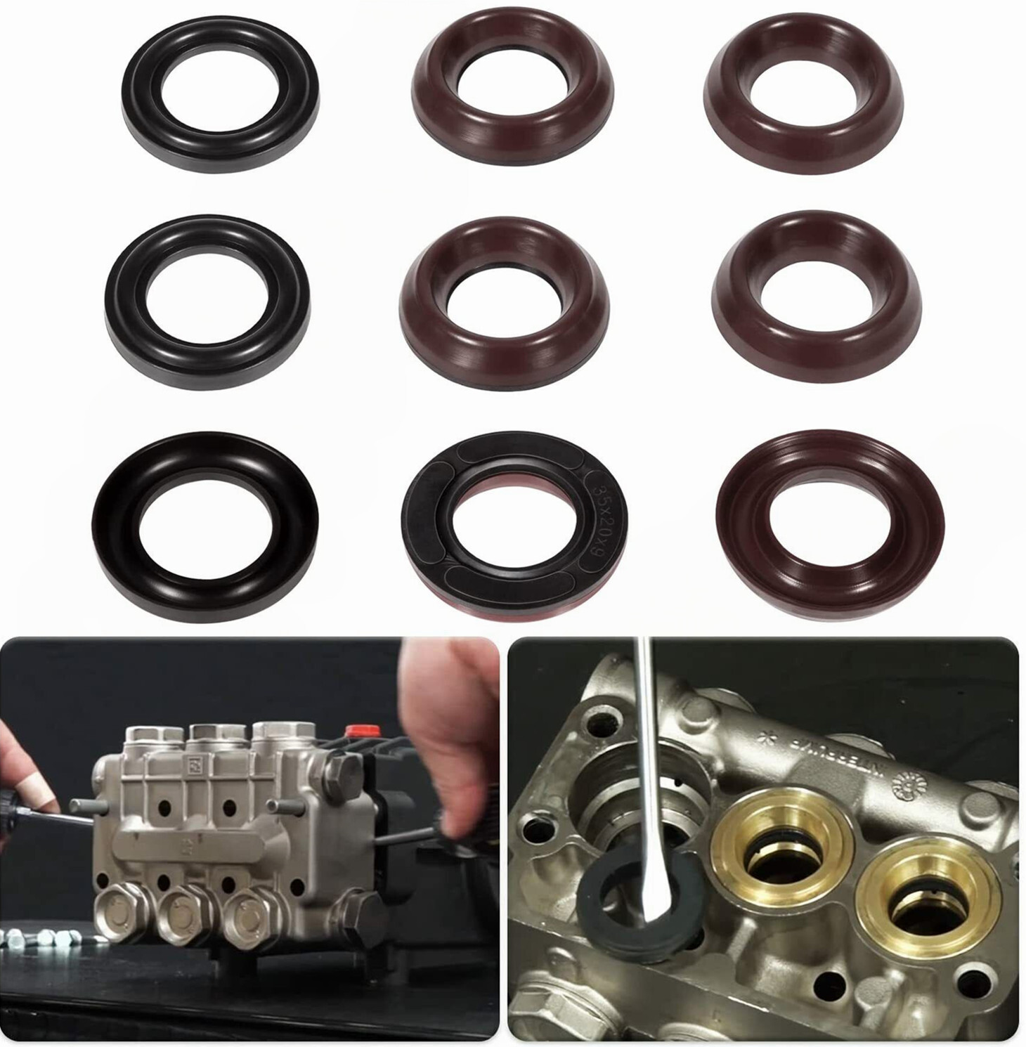 Replacement Pressure Washer Repair Kit 69 For General Pump TS1511 TS2021 K69