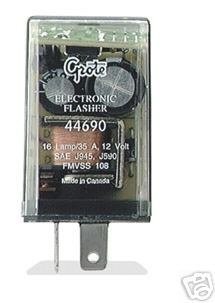 16 Lamp 2 Terminal Electronic Flasher GR44690