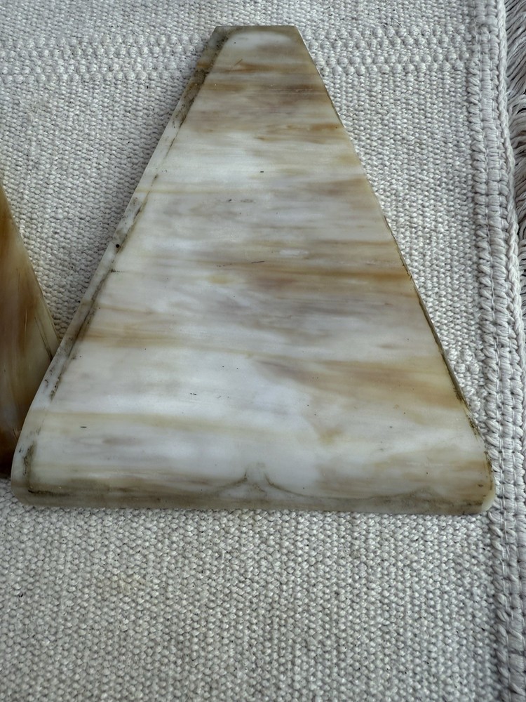 Slag Glass Replacement Panel for Table Lamp