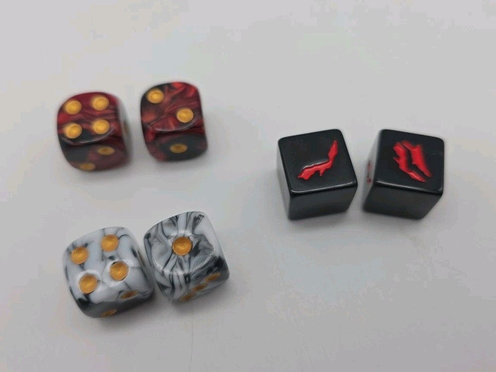 Black Site Studios Dice With Lunar Hazard Dice (New)