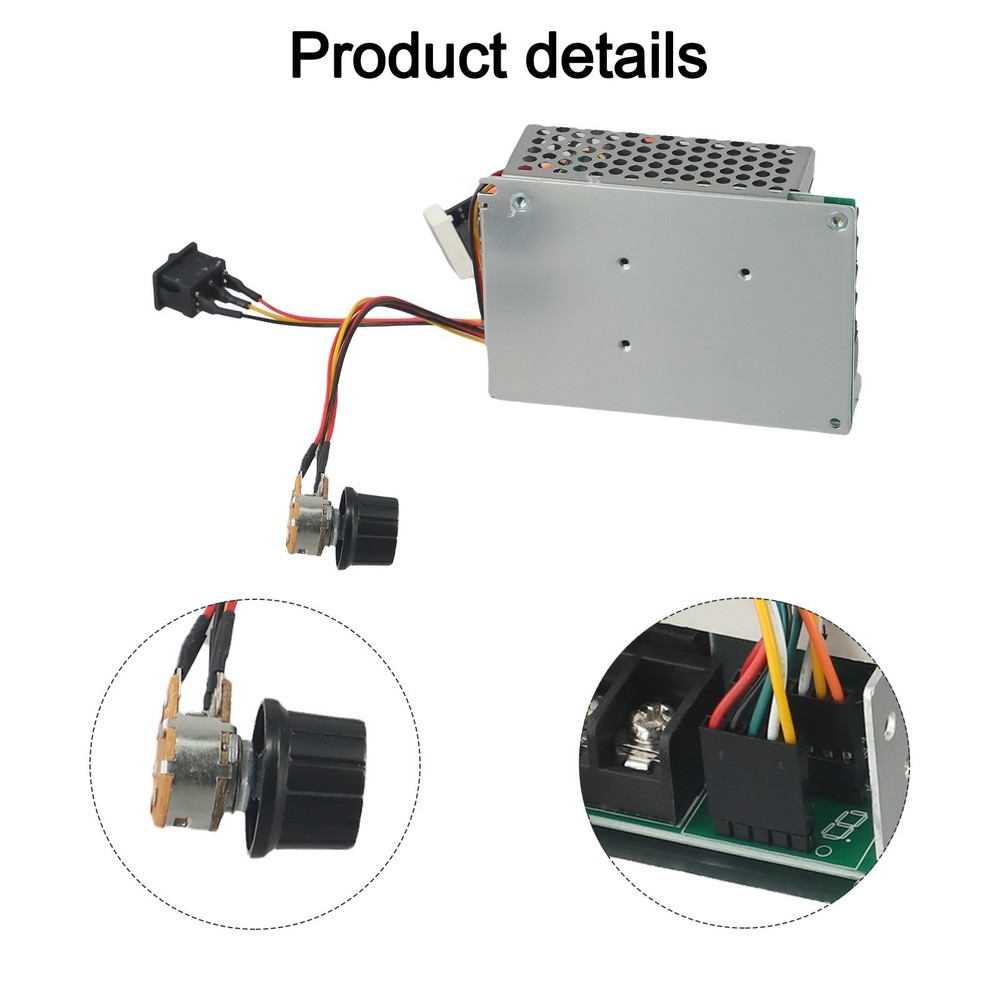 DC Motor Speed Controller 60A with Adjustable Speed and Direction Control