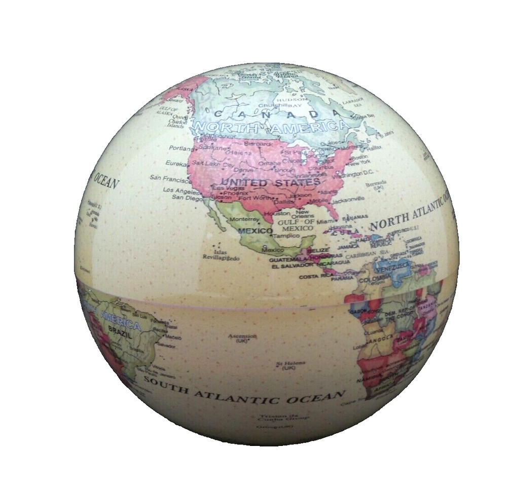 Magic Revolving Globe Rotating Spinning Earth Clockwise or Counterclockwise
