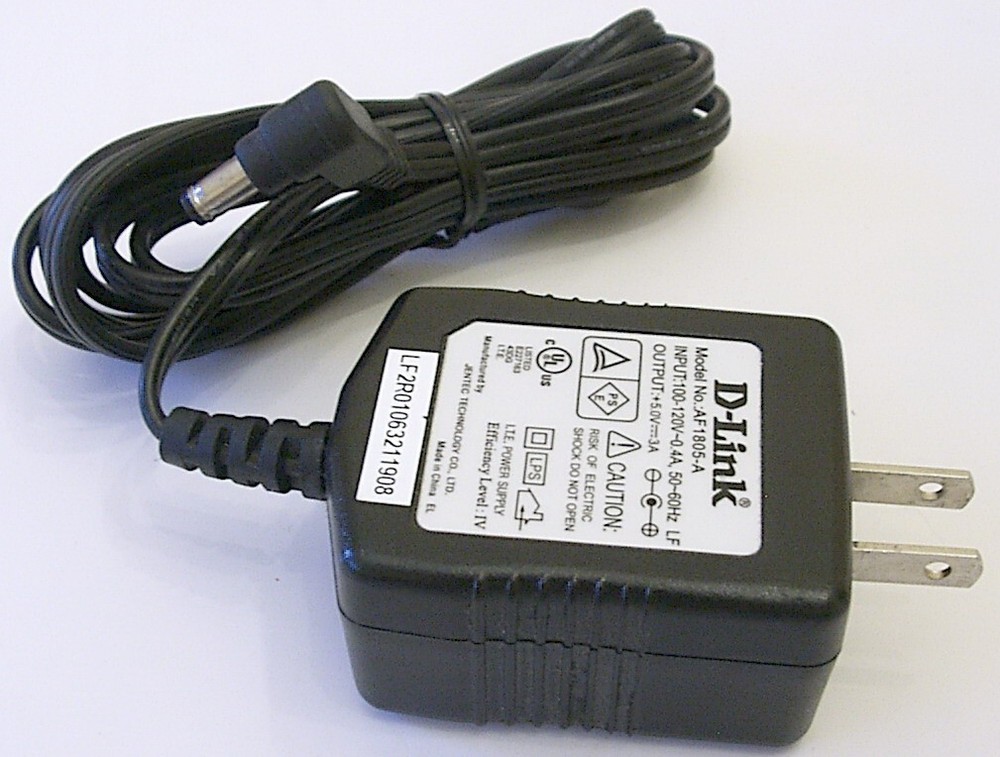 5V 3A D-Link AF1805-A Power Adapter