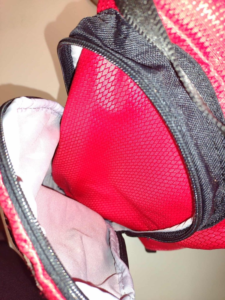 Speedo Teamster 35L Red Swim Backpack Multiple Pockets