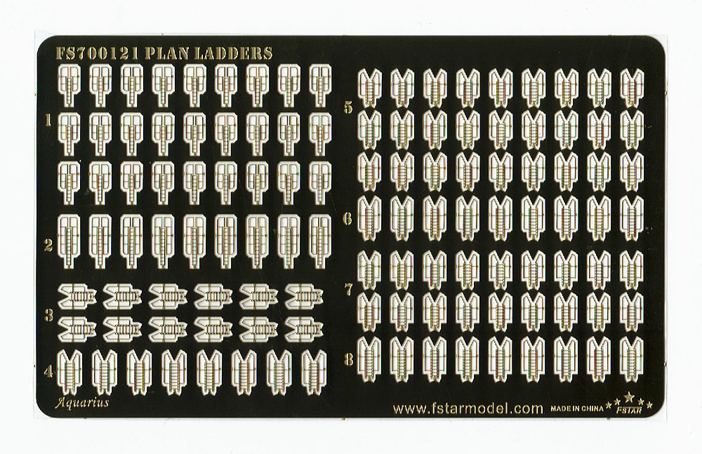 Five Star 700121 1/700 PLAN Ladders