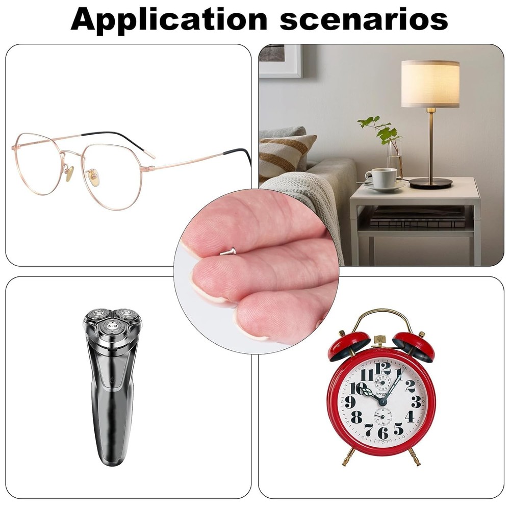 Tiny Screws for Electronics, 800 pcs Mini Micro Small Phillips Pan Head...