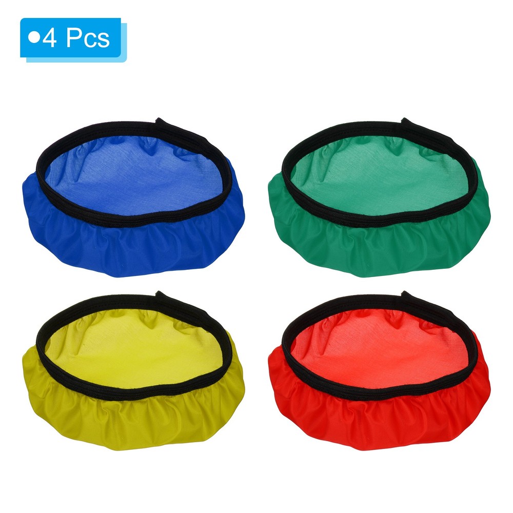 7" 18cm soft diffuser lamp cover, 4pcs fabric diffuser, multi-color