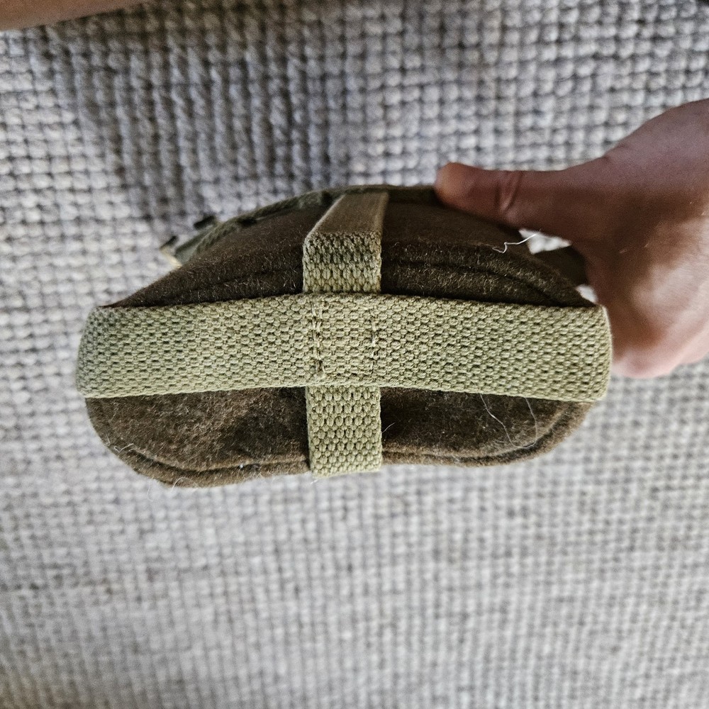 WW2 British Pattern 1937 Canteen With Carrier