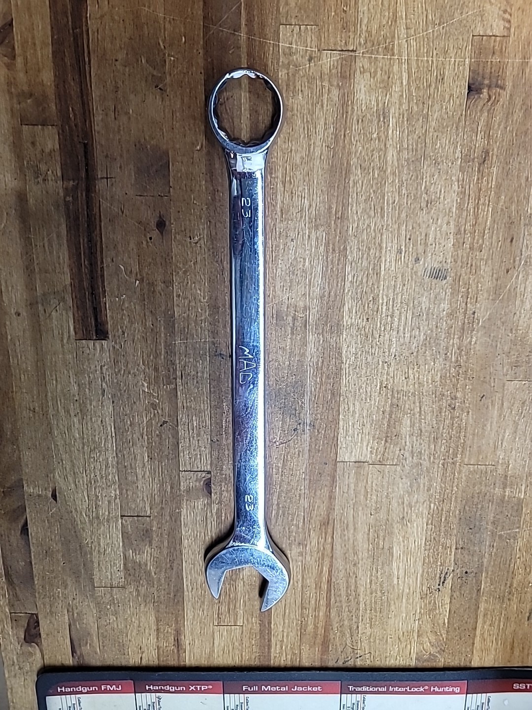 Mac Tools 23mm Combination Wrench 12 Point Metric #M23CW USA