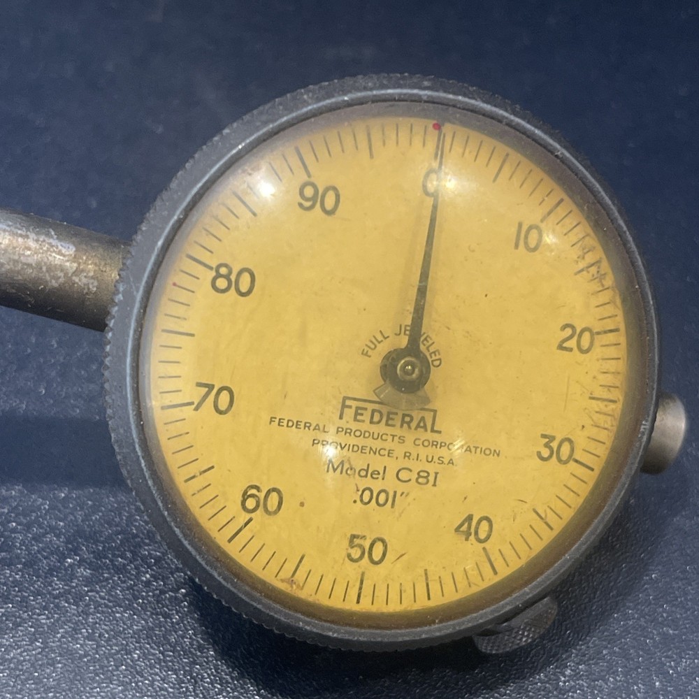 FEDERAL C81 DIAL INDICATOR 2-1/4" DIAMETER