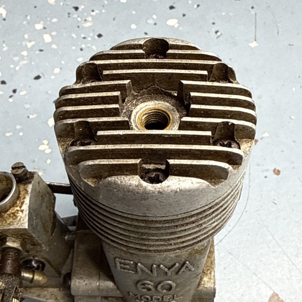 ENYA 60 Model 7032 Vintage RC Airplane Engine