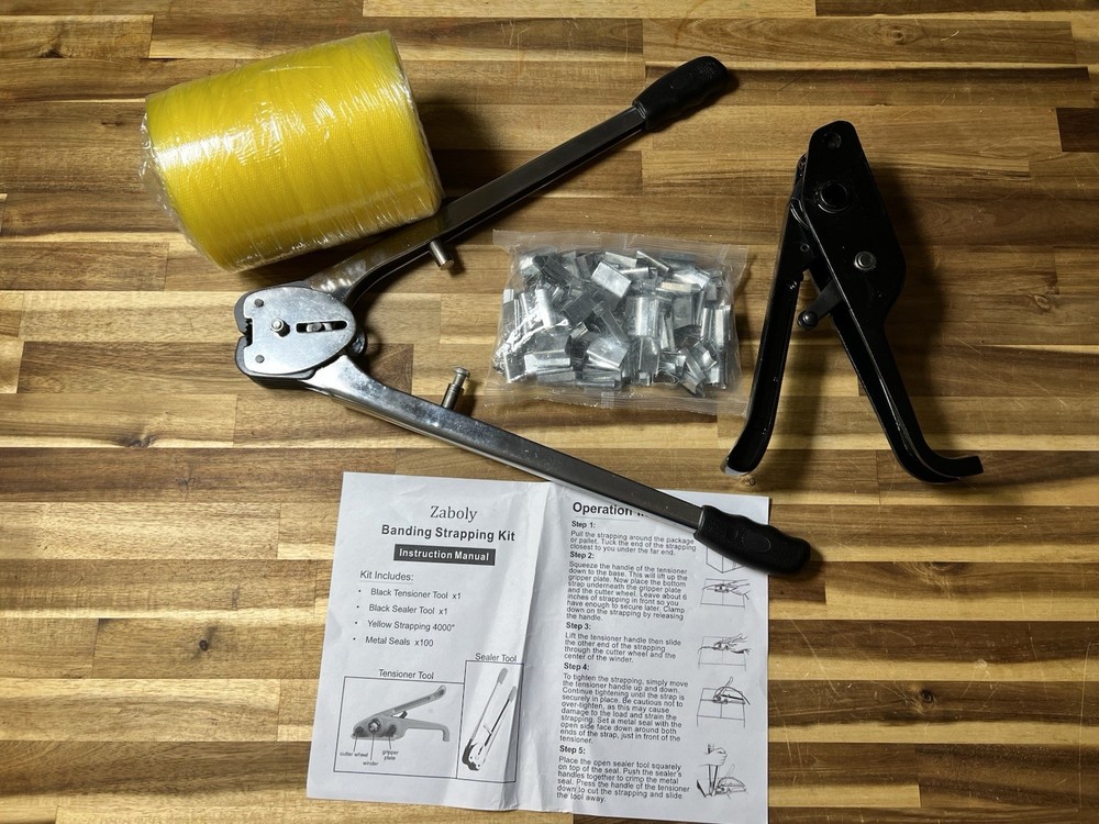Heavy Duty Packaging Banding Strapping Kit