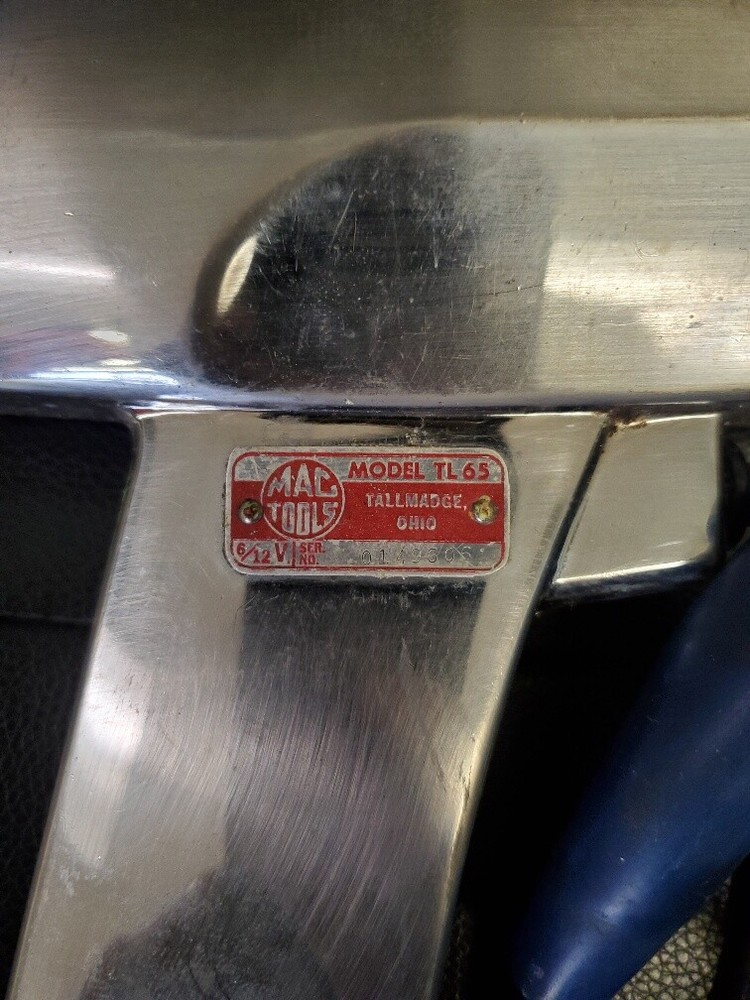 Vintage Mac Tools Chrome Ignition Timing Light