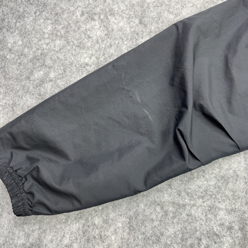 Zero Restriction Mens Jacket Medium Black Golf Tour Series Pullover 1/2 Zip Wind