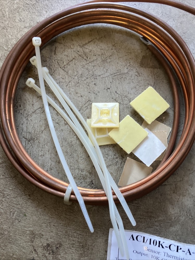 ACI Thermistor Temperature Sensor, ACI/10K-CP-A-12’ NEW