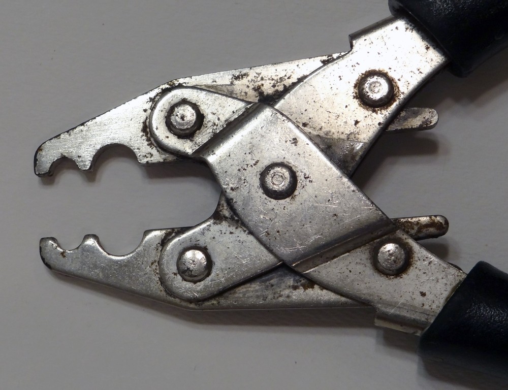 Jerrold & Unmarked Cable-Connector Crimper Pliers, Pre-owned