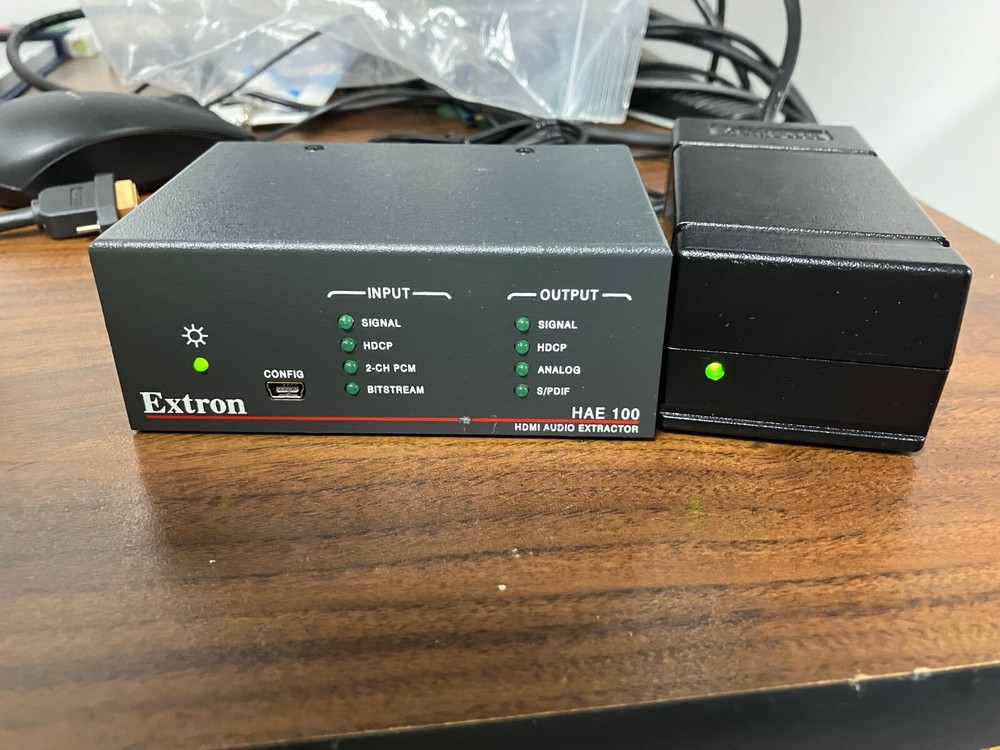 Extron HAE 100 Audio De-embedder with Power Supply