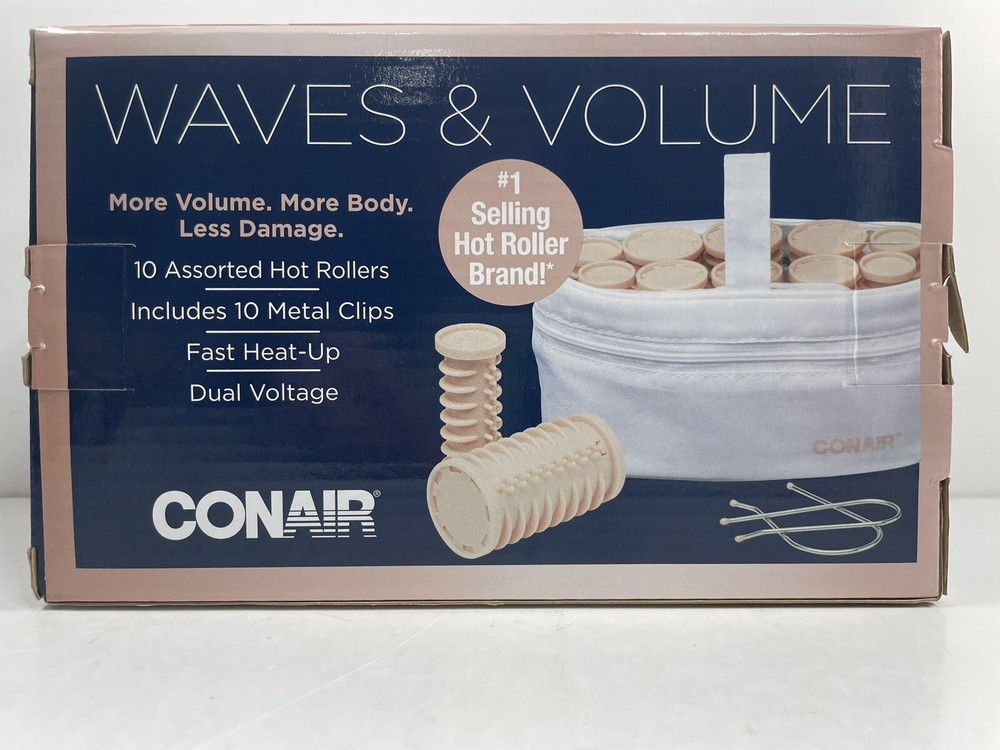 New Hot Rollers Console Waves And Volume Hot Roller Set Coonair