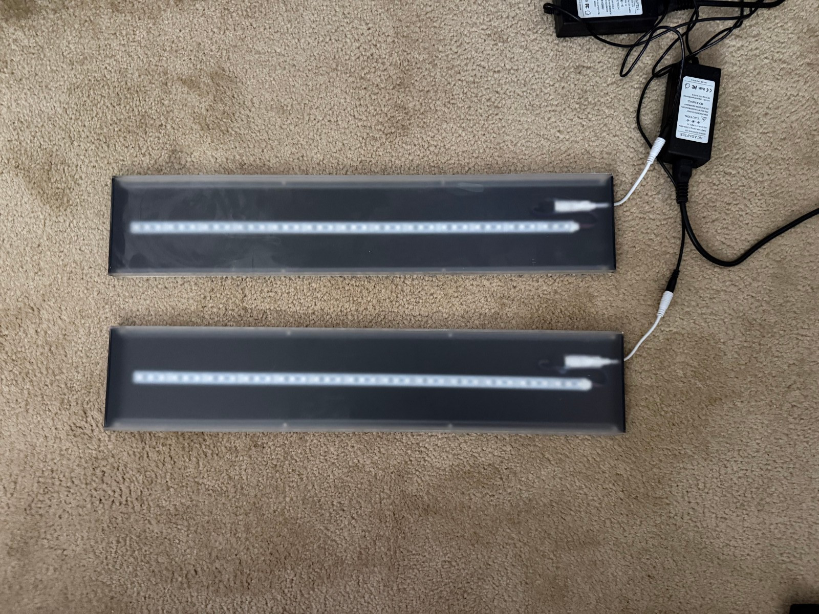 2- Kipokalor LED Lighted Liquor Bottle Display Shelf, 23 5/8" Display Stand