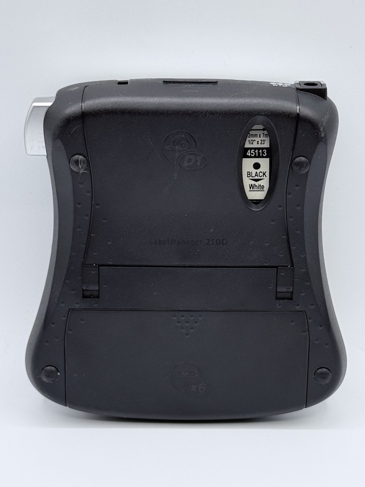 Dymo LabelManager 210D Label Maker Printer Black Tested Working