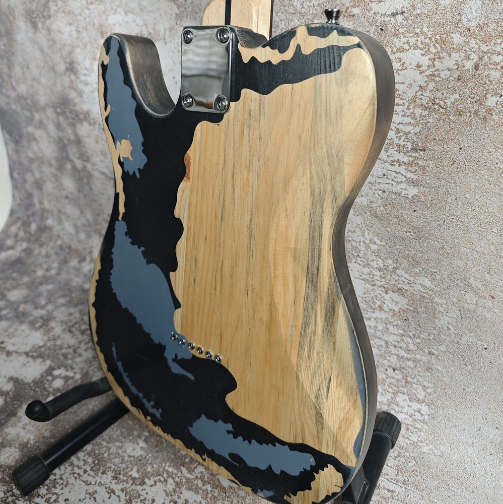 Professional Electric Guitar: TL Custom 6-String S Pickup & Fixed Bridge