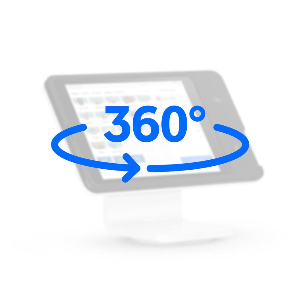 Square POS Stand for iPad - (2nd generation, USB-C) - Black