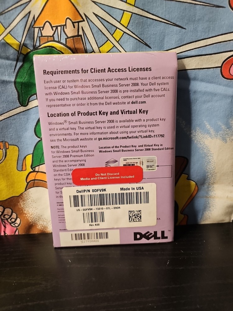 Microsoft Windows Small Business Server 2008 Standard 75 PCs or Less
