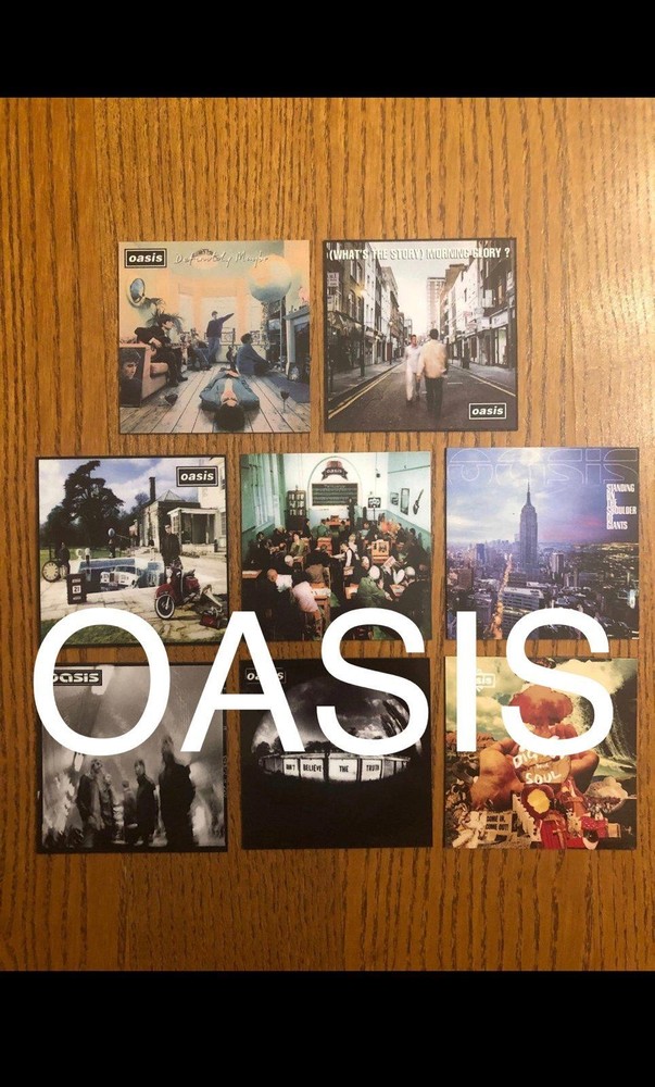 Oasis fridge magnets