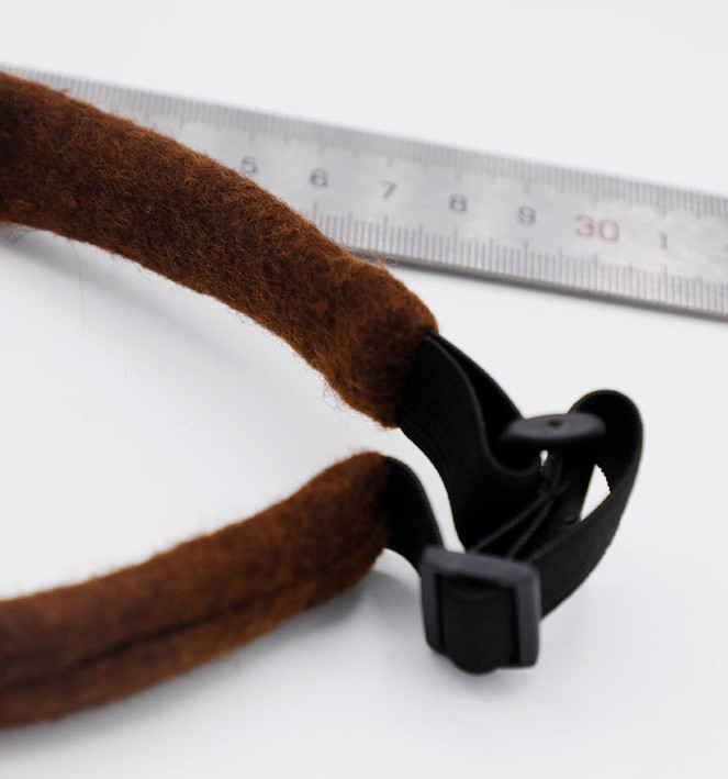 Big Antlers Christmas Hat Hairball Elastic Headband Cat and Dog Headwear Dog