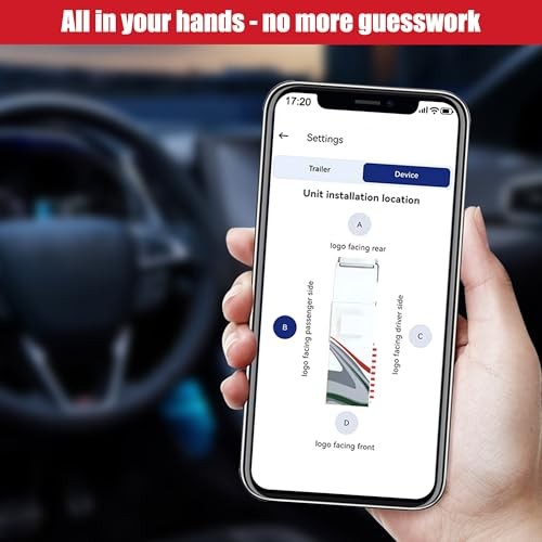 Wireless RV Camper Leveling System, Bluetooth Phone App RV Leveling System