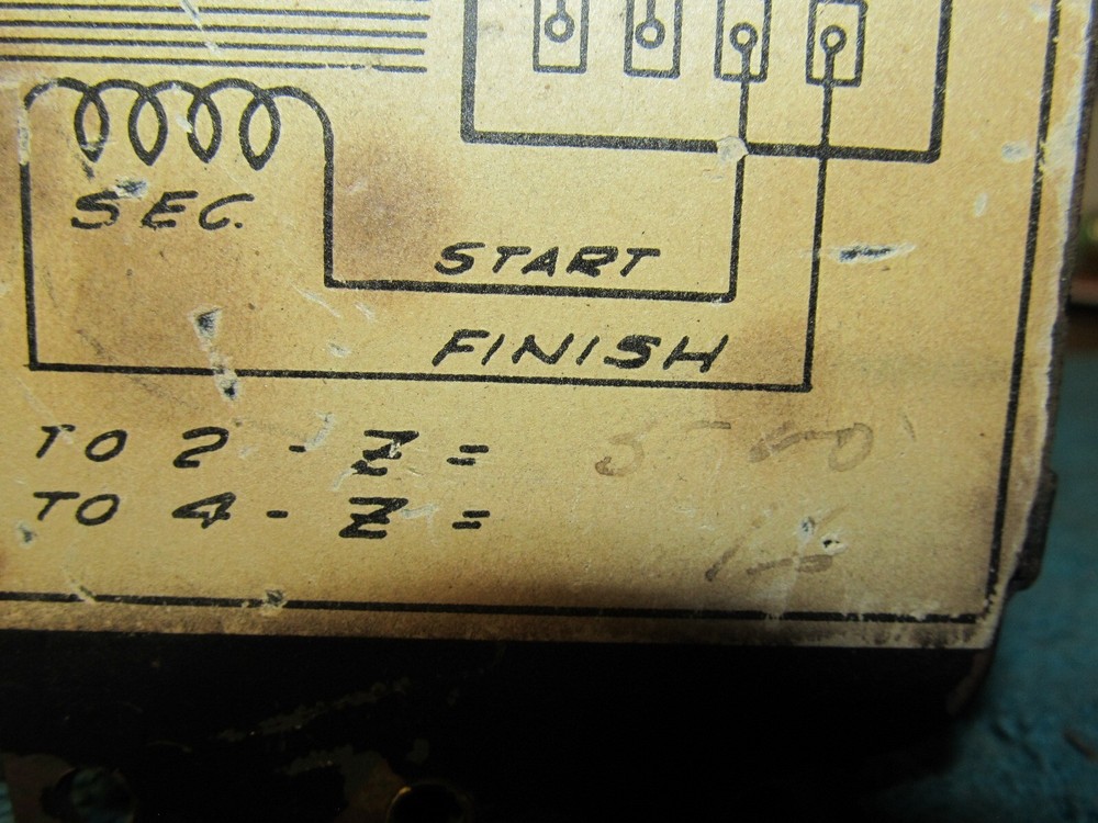 Vintage Jensen Z3097 Transformer