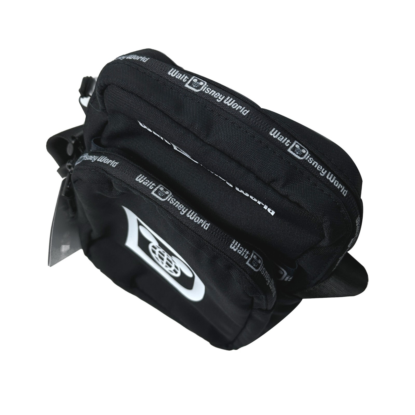 Disney Parks Walt Disney World Logo Crossbody Bag Black Cell Phone Camera Bag