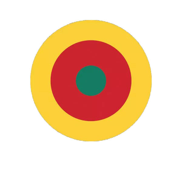 Cameroon Air ForceRoundel Sticker Decal