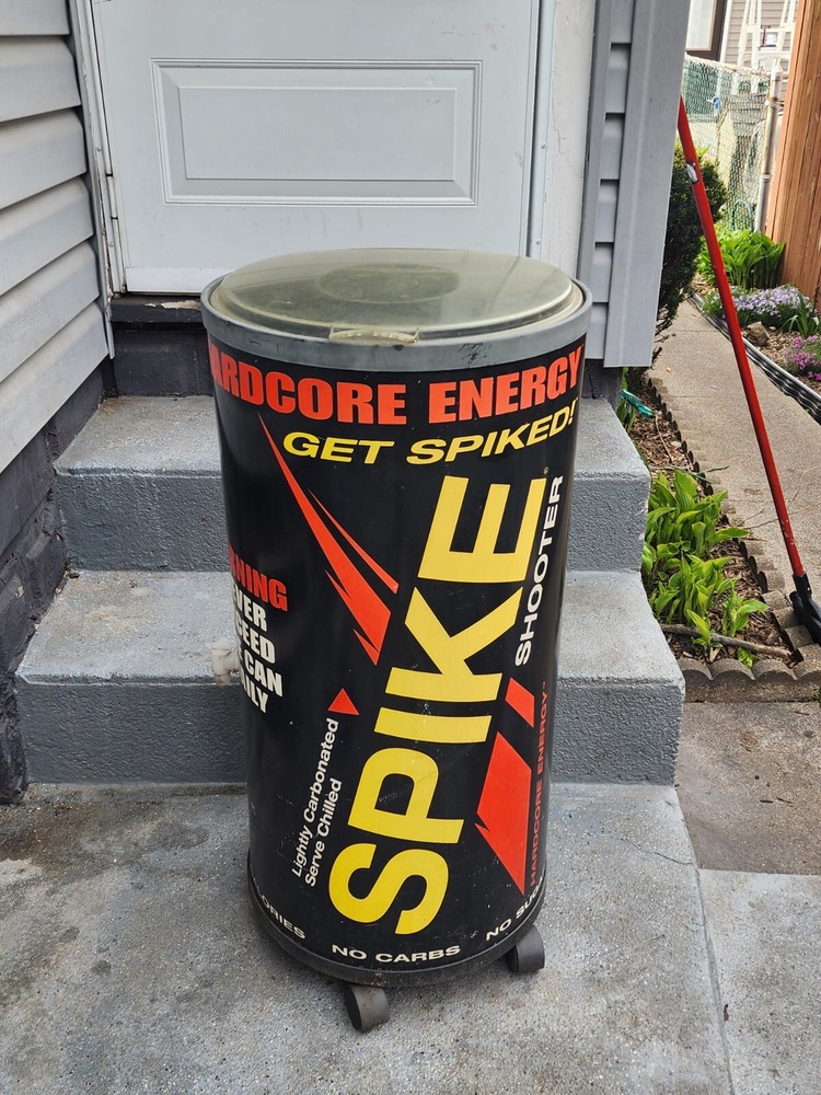 RARE!!! SPIKE SHOOTER ENERGY DRINK COOLER !!!