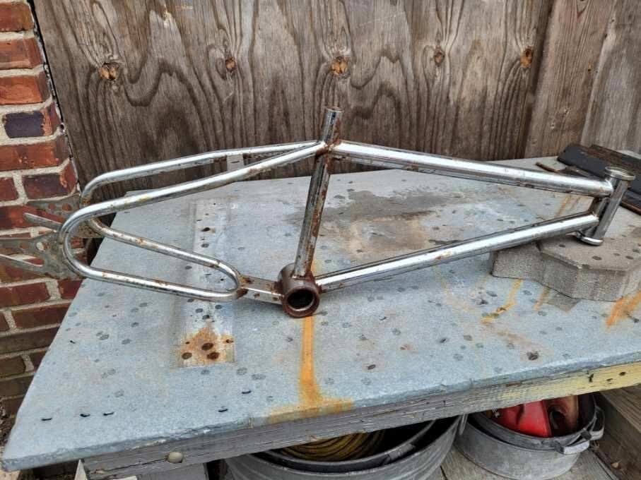 BMX California Frame 1985 Vintage Old School Chrome 