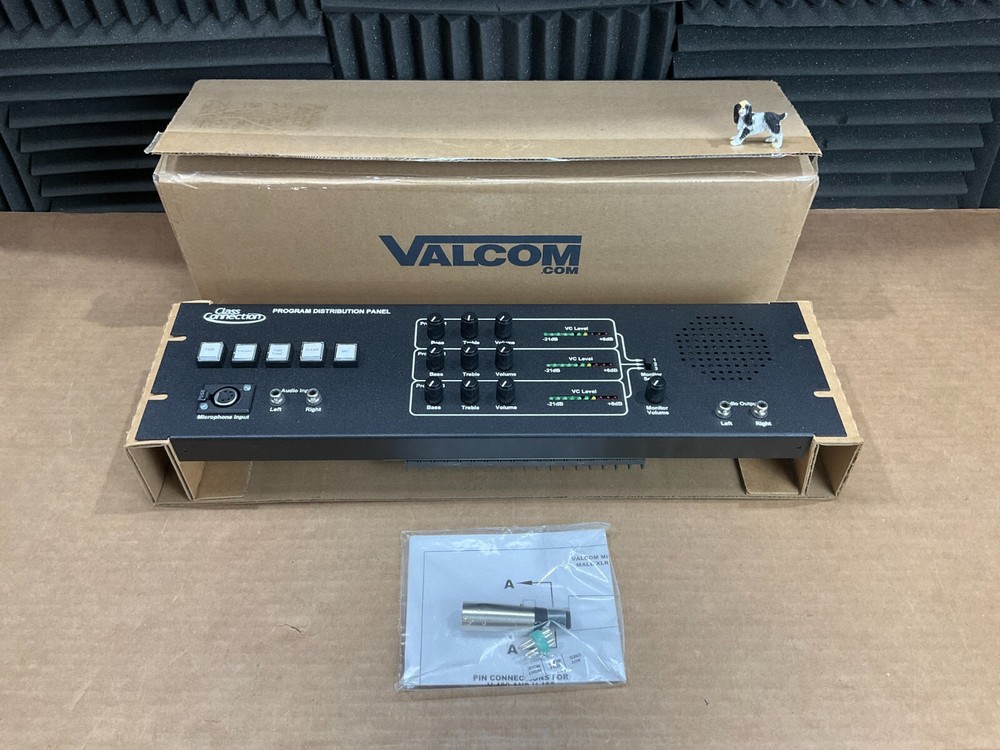 Valcom Program Distribution Panel VEPDP ✅❤️✅❤️✅ Open Box!