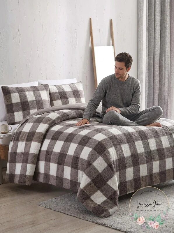 Morgan Home Ashton 3pc Full/Queen Comforter Set