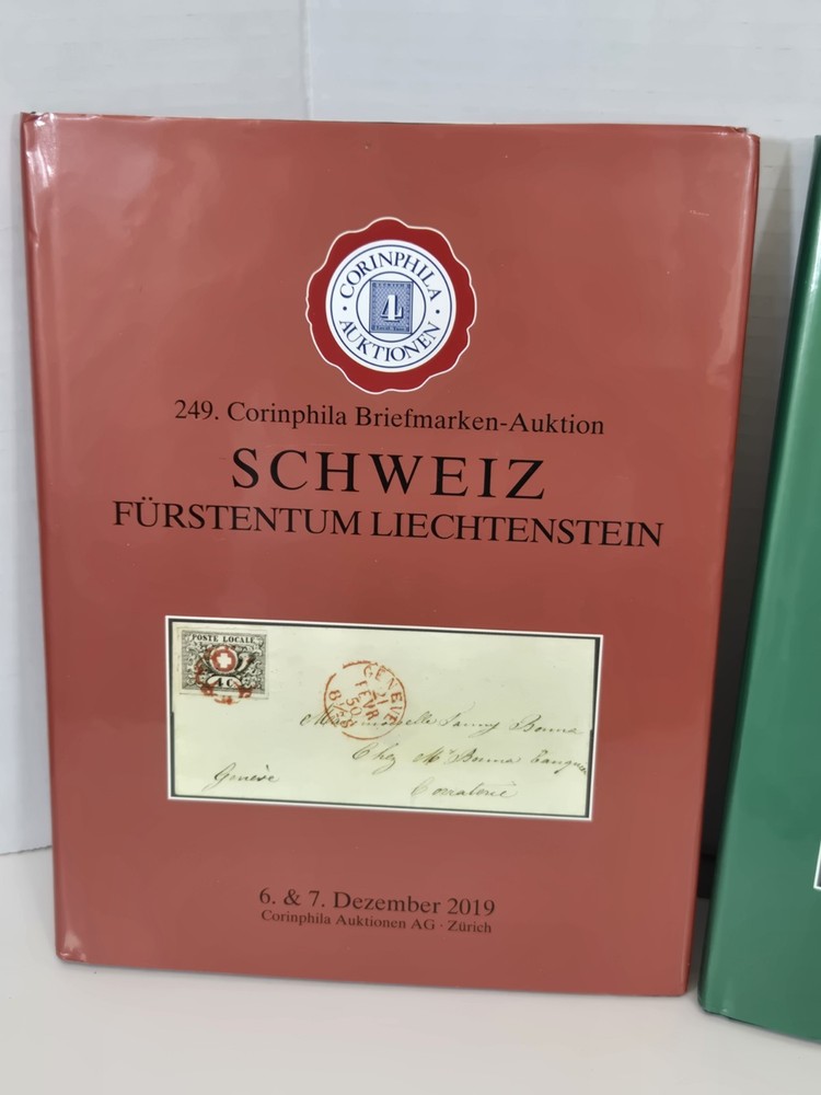 Corinphila Stamp Auction Catalog Lot Switzerland Levant Central America 2019