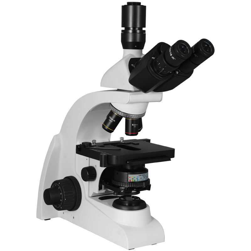 40X-1000X Compound Laboratory Microscope, Trinocular, Halogen Light